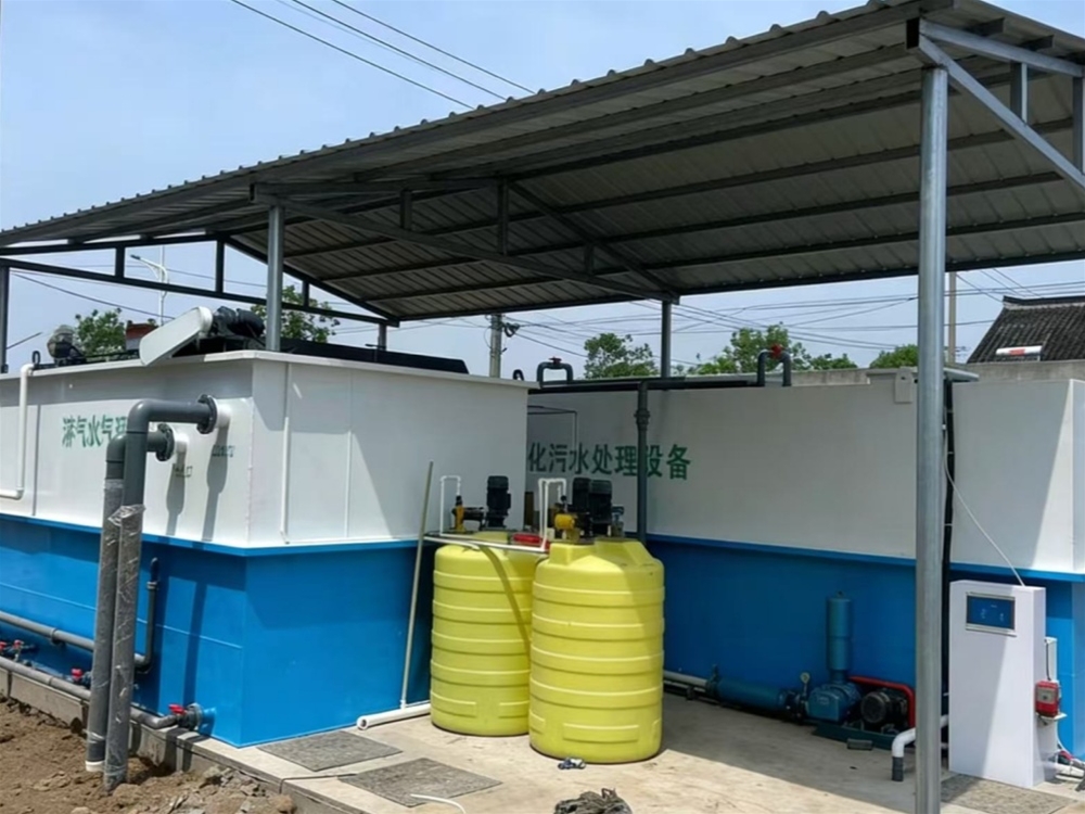 貴州貴陽啤酒污水處理設(shè)備現(xiàn)場